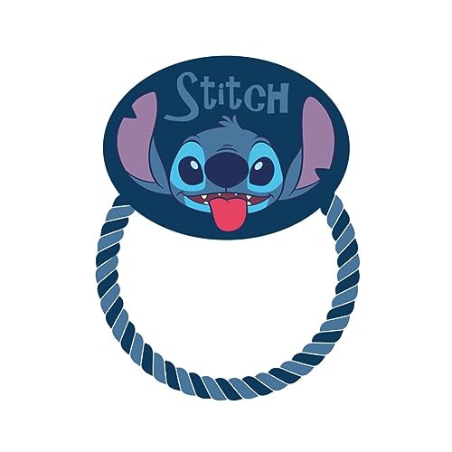Lilo & Stitch Hondenspeeltje - piepend pluche en touw - L von Lilo and Stitch