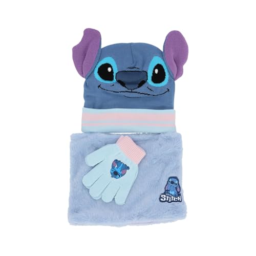 Lilo & Stitch Muts met col en handschoenen von Lilo and Stitch