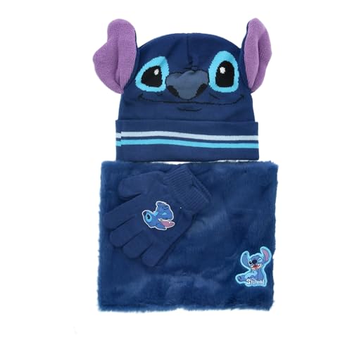 Lilo & Stitch Muts met col en handschoenen von Lilo and Stitch