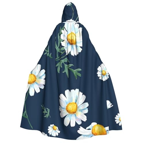 LimPac Daisy' Umhang mit Kapuze für Erwachsene, Halloween, Unisex, Cosplay, Kostüm, Vampir-Party, Hexenhaube, Robe von LimPac