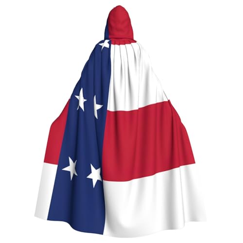 LimPac Flagge von Texas, Unisex, Erwachsene, Kapuzenumhang, Cosplay-Kostüm, Hexenumhang, Robe für Halloween, Weihnachtsfeier von LimPac