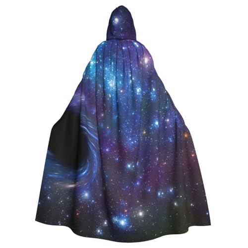 LimPac Galaxy Unisex Erwachsene Kapuzenumhang Cosplay Kostüm Hexenumhang Robe für Halloween Weihnachten Party von LimPac