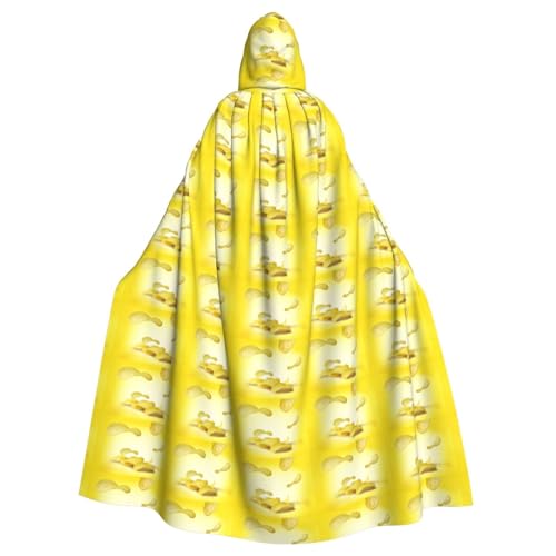 LimPac Potato Chips Unisex Erwachsene Umhang Kapuzenumhang Halloween Cosplay Hexe Kapuze Robe Vampir Partys Kostüm von LimPac