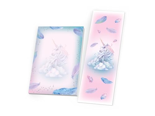 Limonia 8 Lesezeichen + 8 Mini-Notizblöcke je 25 Blätter DIN A7 Malblock Einhorn Pferd Mitgebsel Mitbringsel Gastgeschenk Giveaways zum Kindergeburtstag Fest Motto-Party Schule Mädchen Teens Limonia 8 Lesezeichen + 8 Mini-Notizblöcke je 25 Blätter DIN A7 Malblock Einhorn Pferd Mitgebsel Mitbringsel Gastgeschenk Giveaways zum Kindergeburtstag Fest Motto-Party Schule Mädchen Teens von Limonia