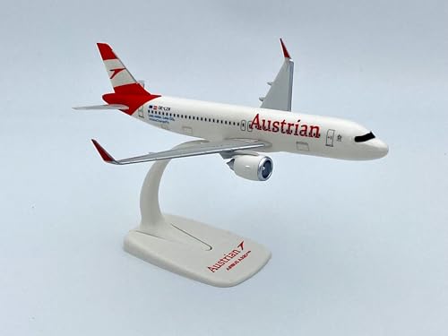 Airbus A320neo Austrian Less Noise. Less CO2 OE-LZN 1:200 Modellflugzeug von Limox