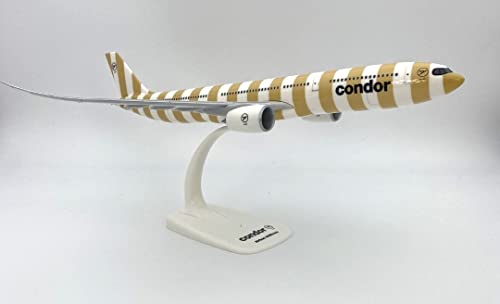 Limox Airbus A330-900neo Condor 'Beach' Beige Stripes Livery 1:200 Erwachsene Modellbau-Enthusiasten Flugzeug von Limox