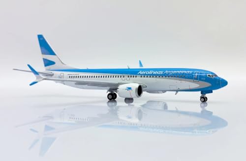 JC Wings Boeing 737-MAX8 Aerolineas Argentinas LV-GVD 1:400 Modellflugzeug von Limox