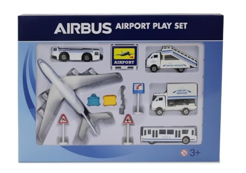 Limox Airbus A380 Flughafen-Kit, Airbus A380, Flugzeug, Jungen, Unisex, Maßstab 1:144 von Limox