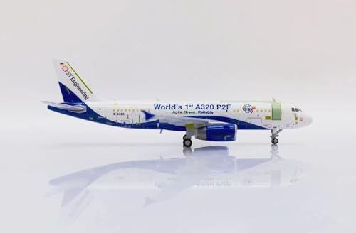 Limox JC Wings Airbus A320P2F House Color World's 1st A320 D-AAES 1:400 Modellflugzeug von Limox