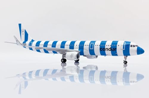 Limox JC Wings Airbus A321 Condor Sea Blue Stripes D-ATCF 1:200 Modellflugzeug von Limox