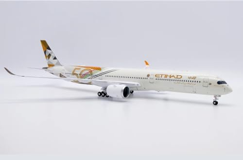 Limox JC Wings Airbus A350-1000 Etihad 50 Years A6-XWB 1:200 Modellflugzeug von Limox