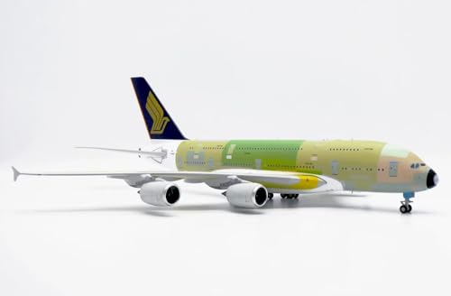 Limox JC Wings Airbus A380-800 Singapore Bare Metal F-WWSM 1:200 Modellflugzeug von Limox