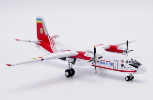 Limox JC Wings Antonov AN-26 Ukrainian Air Force Rescue Service 04 1:400 Modellflugzeug von Limox