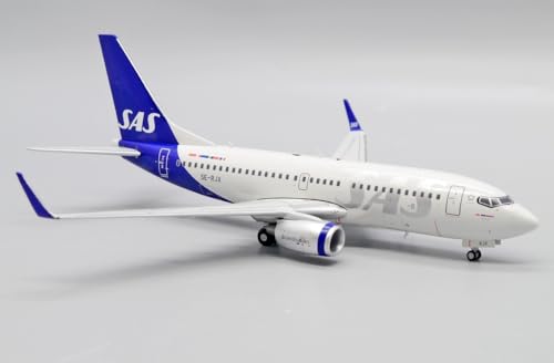 Limox Boeing 737-700 SAS Scandinavian SE-RJX 1:200 Metall-Modellflugzeug, Enthält Standfuß und Fahrwerk, Für Erwachsene und Sammler, Unisex, Erwachsene von Limox