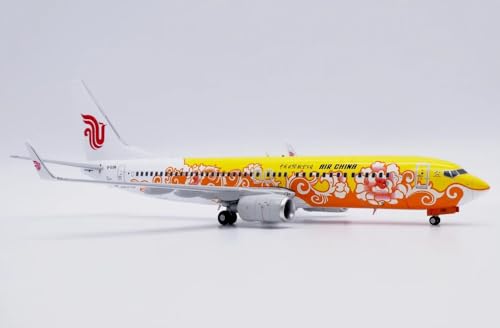 Limox JC Wings Boeing 737-800 Air China Yellow Peony B-5198 1:200 Modellflugzeug von Limox