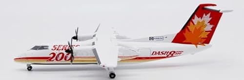 Limox JC Wings De Havilland Canada DHC-8-200 House Color C-GGMP 1:400 Modellflugzeug von Limox