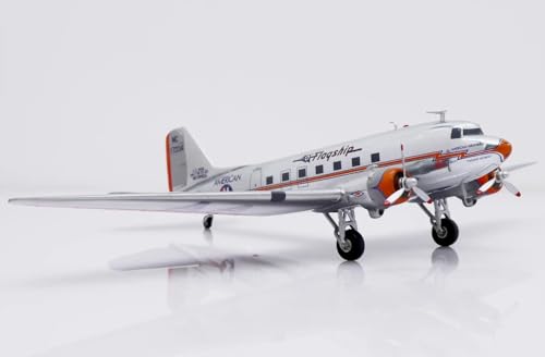 Limox JC Wings Douglas DC-3 American Flagship Detroit Polished NC17334 1:200 Modellflugzeug von Limox