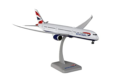 Limox Boeing 787-10 British Airways mit WiFi Radome G-ZBLA, Flugzeug, Modellflugzeug, Maßstab 1:200, 34 cm x 30 cm, für Aviation Enthusiasten und Modell-Sammler, Unisex, alle Altersgruppen von Limox