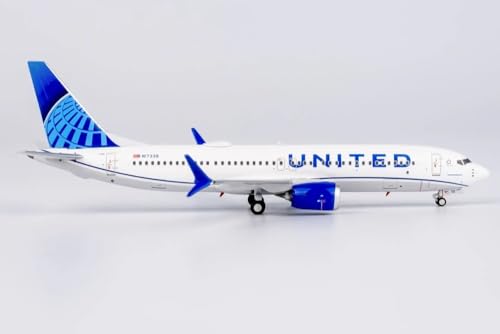 Limox NG Model Boeing 737-MAX8 United Blue Evolution N17339 1:400 Modellflugzeug von Limox