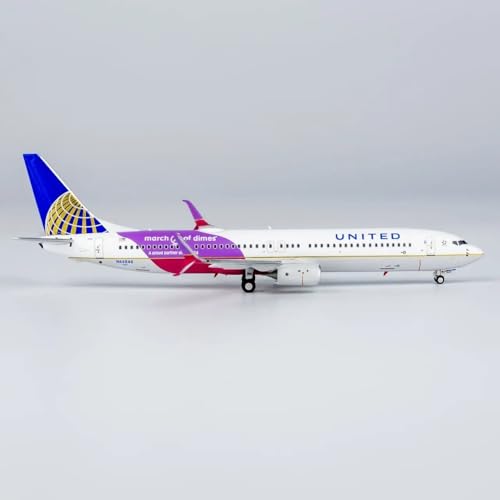 NG Model Boeing 737-900ER United CO-UA merged March of Dimes N66848 1:400 Modellflugzeug von Limox