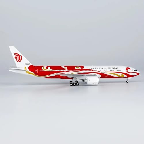 NG Model Boeing 777-200 Air China Red Phoenix Liner B-2060 1:400 Modellflugzeug von Limox