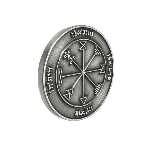 2. Mystical Solomon King Seal Legierung Alloy Medaillones Properity Positive Energiefokus Spiritueller Schmuck Und Artifakte Schutzvermögensymbol Zeigen 2. Mystical Solomon King Seal Legierung Alloy Medaillones Properity Positive Energiefokus Spiritueller Schmuck Und Artifakte Schutzvermögensymbol Zeigen von Limtula