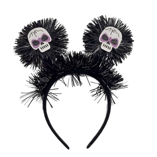 Halloween-Stirnband, Glitzer, Kürbise, Stirnband, Totenkopf, Haarreifen für Cosplay, Kostüm, Verkleidung, Partyzubehör, Haar-Accessoires Halloween-Stirnband, Glitzer, Kürbise, Stirnband, Totenkopf, Haarreifen für Cosplay, Kostüm, Verkleidung, Partyzubehör, Haar-Accessoires von Limtula