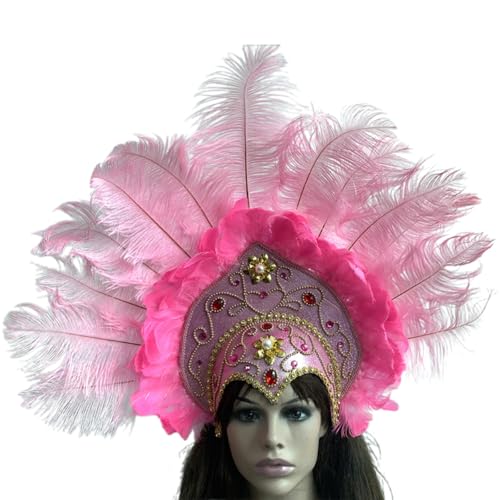 Limtula 20er Jahre Flapper Haarband für Karneval, Party, Festival, Requisiten, Federstrass, Haarband, Cosplay, Kopfbedeckung für Themenveranstaltungen von Limtula