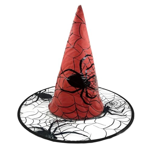 Limtula 5 Stück Horrible Hat Collection Kostüm Halloween Hexenhut Rollenspiel Zauberer Hut für Halloween Partys und Verkleidungen von Limtula