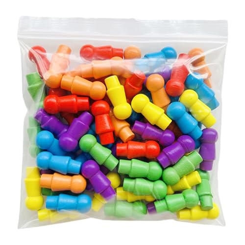 Limtula 60pcs Buntes Spielbrett Schachersatz Ersatz Holzstangen Strategiesteile Für Kinder Einfach Zu Verwendende Strategiestücke Für Kinder Limtula 60pcs Buntes Spielbrett Schachersatz Ersatz Holzstangen Strategiesteile Für Kinder Einfach Zu Verwendende Strategiestücke Für Kinder von Limtula