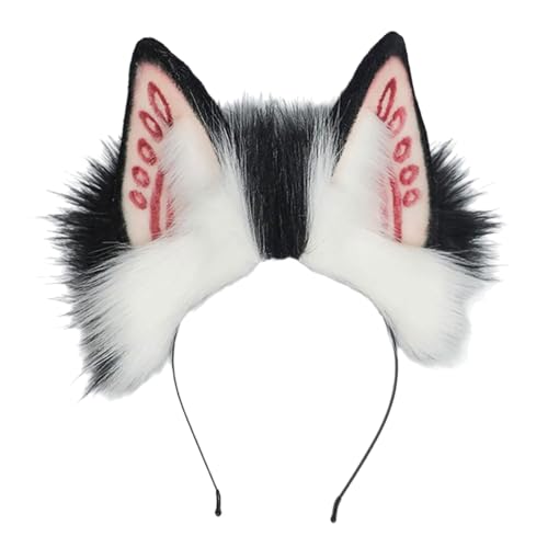 Animalohren Stirnbänder Animal Tail Bunnies Kostüme Stirnband Kunstpelze Schwanz Halloween Cosplay Party Kostüm Stirnband Animalohren Stirnbänder Animal Tail Bunnies Kostüme Stirnband Kunstpelze Schwanz Halloween Cosplay Party Kostüm Stirnband von Limtula