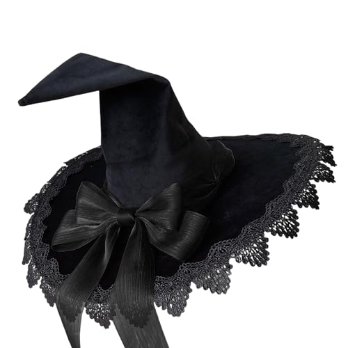 Limtula Atmungsaktiver Hut für Damen, Gothicismus, Lolitas, Cosplay, Kostüm-Zubehör für Halloween und Bühnenauftritte von Limtula