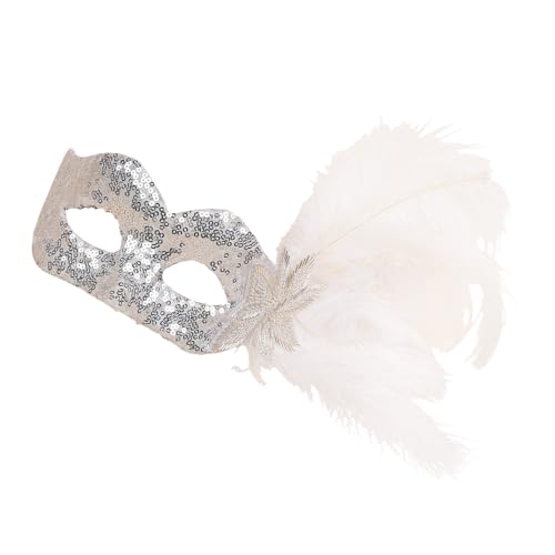 Limtula Damen-Maske, Federmaske, Venezianer, Halloween, Karneval, Party, Tanz, Abschlussball, Maske, Halbgesicht, Augenmaske Limtula Damen-Maske, Federmaske, Venezianer, Halloween, Karneval, Party, Tanz, Abschlussball, Maske, Halbgesicht, Augenmaske von Limtula