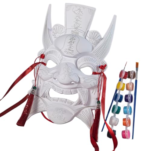 Limtula Diys Blanks Farbe Maske Set Nuo Opern Für Künstlerische Projekte Theater Halloween Masquerades Partys Klassenzimmer Künste Blankar Limtula Diys Blanks Farbe Maske Set Nuo Opern Für Künstlerische Projekte Theater Halloween Masquerades Partys Klassenzimmer Künste Blankar von Limtula