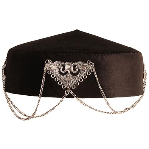 Limtula Ethnischer kasachischer Hut mit Fransen, Tradition und Moderne, Kopfbedeckung für Kulturliebhaber und Veranstaltungsteilnehmer, ethnische Kopfbedeckung Limtula Ethnischer kasachischer Hut mit Fransen, Tradition und Moderne, Kopfbedeckung für Kulturliebhaber und Veranstaltungsteilnehmer, ethnische Kopfbedeckung von Limtula