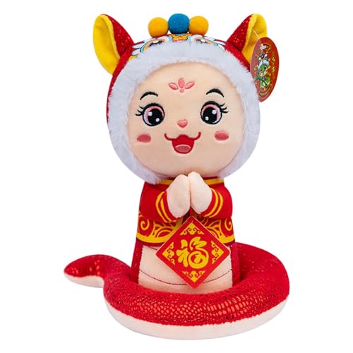 Limtula Festival Dekorative Schlange Maskottchen Puppen Plüschtier Für Chinesische Neujahr Home Dekore Feierliche Zodiacal Spielzeug Auto Ornament von Limtula