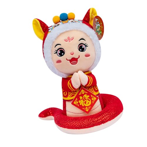 Limtula Festival Dekorative Schlange Maskottchen Puppen Plüschtier Für Chinesische Neujahr Home Dekore Feierliche Zodiacal Spielzeug Auto Ornament von Limtula