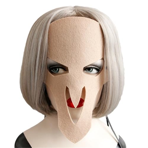 Limtula Halloween Cosplay Gesicht Kostüm Maskeraden Gesicht für Halloween Festival Party Cosplay von Limtula