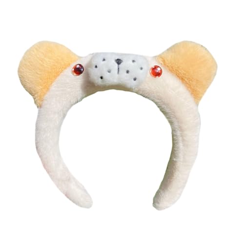 Limtula Handgemachte Bär Ohr Stirnband Bär Mädchen Cosplay Zubehör Ohren Fursuit Maskerade Halloween Cosplay Party von Limtula