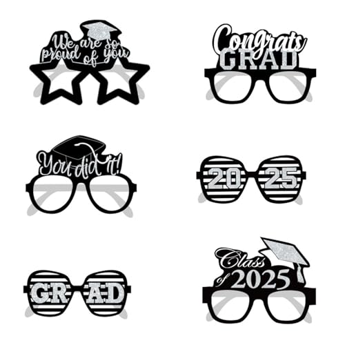 Limtula Lustige Foto-Requisiten, Klasse 2025, Party-Dekoration, Abschlussfeier, Foto-Dekoration, 6 Stück Limtula Lustige Foto-Requisiten, Klasse 2025, Party-Dekoration, Abschlussfeier, Foto-Dekoration, 6 Stück von Limtula