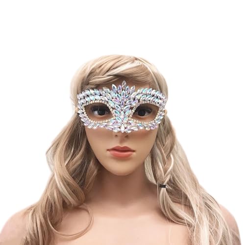 Limtula Maskerade Strass Karneval mit Schleife Party Kostüm Foto für Frauen Lady Cosplays Maskerade von Limtula