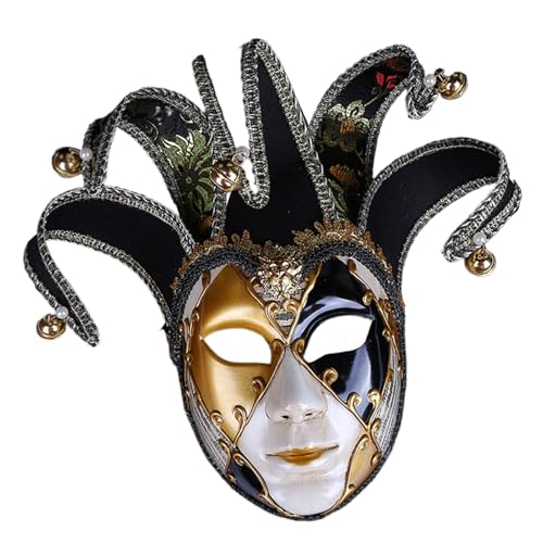 Limtula Maskerade Vollgesichts-Maskerade-Kostüm, Zubehör für Damen und Herren, Halloween, Maskerade, Karneval, Partys von Limtula