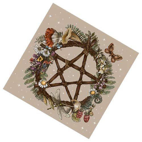 Limtula Sternmuster Astrologie Tischdecke Tarot Gottesdienste Tischdecke Altars Stoffkennzinationen Brettspielzubehör von Limtula