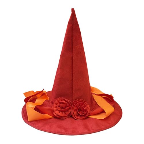 Limtula Stilvoller Halloween-Hexenhut, handwaschbar, Party-Kopfbedeckung für Erwachsene, Kinder, Kostümpartys und Aufführungen, stilvolles Halloween Limtula Stilvoller Halloween-Hexenhut, handwaschbar, Party-Kopfbedeckung für Erwachsene, Kinder, Kostümpartys und Aufführungen, stilvolles Halloween von Limtula