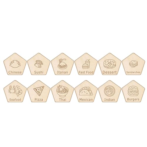 Polyedrische Würfel Kleine Größe 12 Zodiacs Gravierte Haltbarkeit Kompakte Holz Für Familienspaß Und Lernen Von Zodiacs Themed Party Game Polyedrische Würfel Kleine Größe 12 Zodiacs Gravierte Haltbarkeit Kompakte Holz Für Familienspaß Und Lernen Von Zodiacs Themed Party Game von Limtula