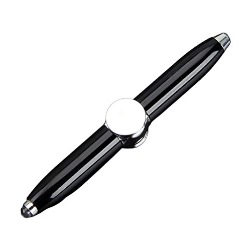 Tragbare Fingerspitze Zappel Stationery LED Stift Easy Rotary Newty School Supply Jungen Mädchen Stressabbau Spielzeug von Limtula