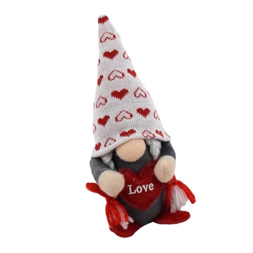 Valentinstag Zwerge Plüschpuppen Mit Herz Liebe Home Ornament Tomtes Tischfiguren Geschenk Hochzeiten Party Dekoration von Limtula