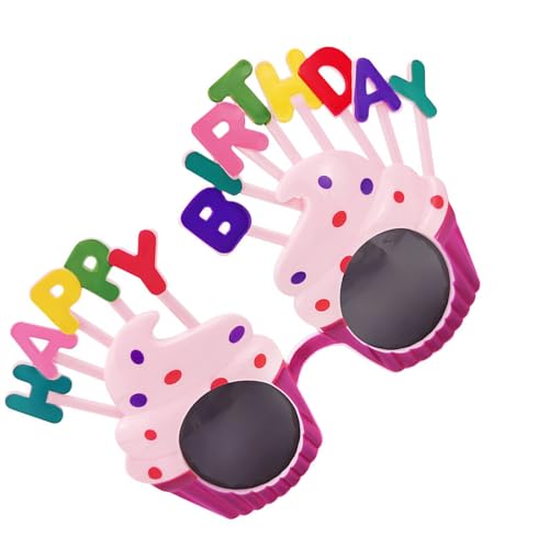 Verstellbare Partybrille mit Kuchenmotiv für alle Altersgruppen, PC-Materialien und leicht, für den Innen- und Außenbereich, Kuchenform, Partybrille Verstellbare Partybrille mit Kuchenmotiv für alle Altersgruppen, PC-Materialien und leicht, für den Innen- und Außenbereich, Kuchenform, Partybrille von Limtula