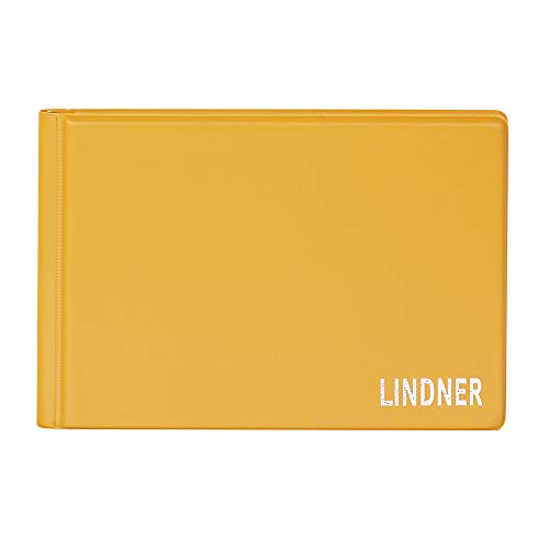 Lindner Das Original, Taschen-Münzalbum Color für 48 Münzen, 150 x 100 x 18 mm - in 10 Farben zur Auswahl (Dino (orange)) von Lindner