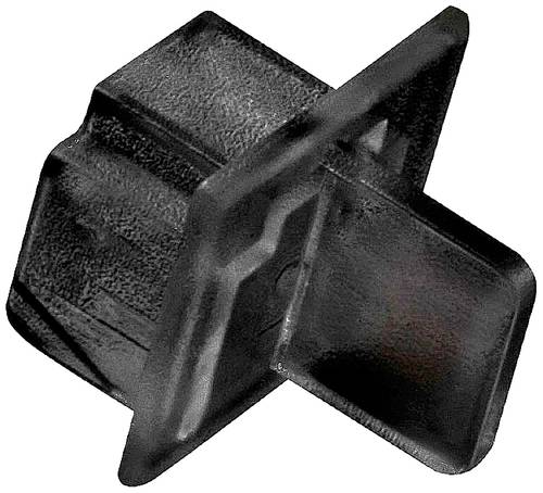 LINDY RJ45 Verschlusskappen 60756 Schutzkappe Schwarz 10St. von Lindy